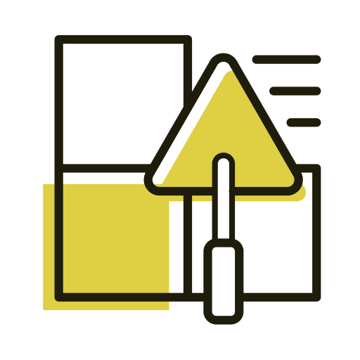 Pegamento de vinilo icono